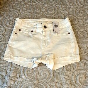 American Eagle Outfitters White Jean Shorts